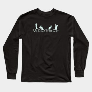 Un Deux Trois Cat Long Sleeve T-Shirt
